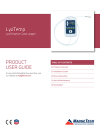 Thumbnail of document Manual - LyoTemp Data Logger